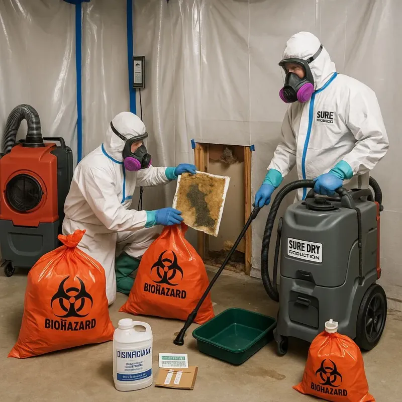 Contaminated Water Handling Protocols process in Audubon, IA