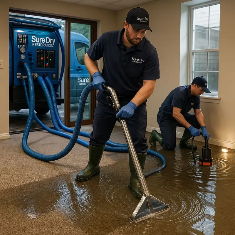 Water Extraction and Removal process in Audubon, IA